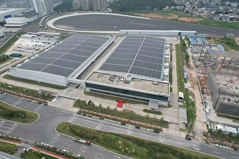日立安斯泰莫汽車(chē)馬達(dá)（廣州）有限公司5.35MW光伏電站順利并網(wǎng)運(yùn)行
